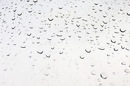 Austria, Raindrops on window - WVF000238