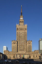 Poland, Warsaw, Palace of Culture and Science - FO003886