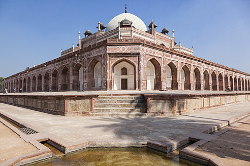 Indien, Delhi, Blick auf Humayuns Grabmal - FOF003929