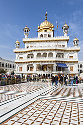 Indien, Punjab, Amritsar, Ansicht des Goldenen Tempels - FOF003958