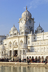 Indien, Punjab, Amritsar, Ansicht des Goldenen Tempels - FOF003962