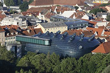 Österreich, Steiermark, Graz, Blick auf Museum und zeitgenössische Kunst - SIEF002747