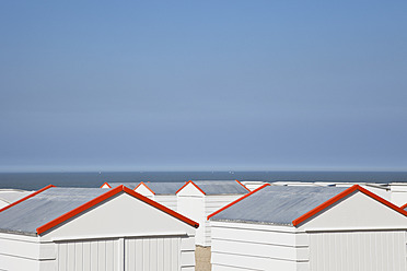 Belgien, Strandhütten an der Nordsee - GWF001904