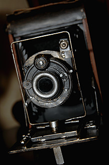 Close up of antique camera - LRF000549