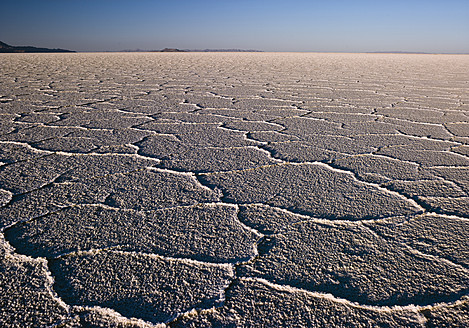 USA, Nevada, Blick auf die Salzwüste - WBF001230