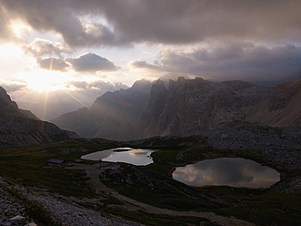 Italien, Blick auf den Nationalpark der Sextner Dolomiten - BSCF000141