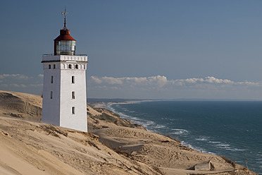 Denmark, View of Rubjerg Knude light house at North Sea - HHEF000002