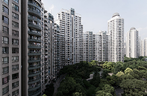 China, Shanghai, Blick auf die Stadt - WA000012