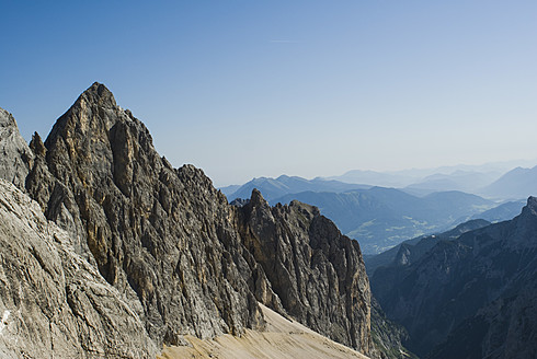 Germany, Bavaria, View of Zugspitze mountain - KAF000021