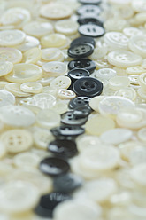 Variety of buttons, close up - ASF004639