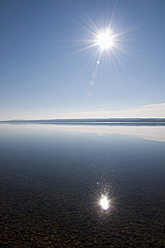 Deutschland, Bayern, Blick auf den Ammersee - UMF000501