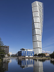 Sweden, View of Turning Torso building - HHEF000021