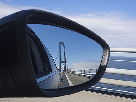 Denmark, View of Great Belt Bridge - HHEF000018