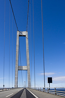 Denmark, View of Great Belt Bridge - HHEF000017