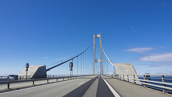 Denmark, View of Great Belt Bridge - HHEF000015