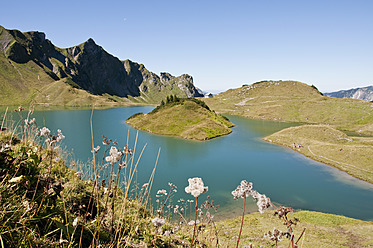 Deutschland, Bayern, Blick auf den Schrecksee - UMF000489