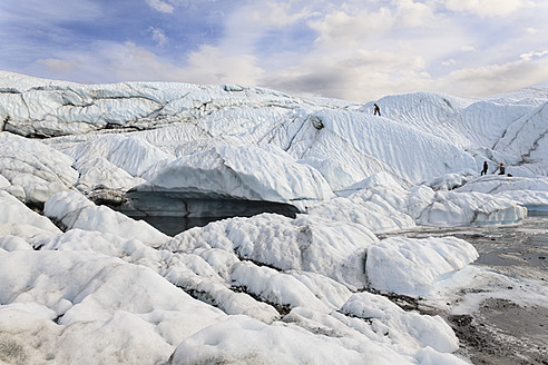 USA, Alaska, Blick auf den Matanuska-Gletscher - FOF004373