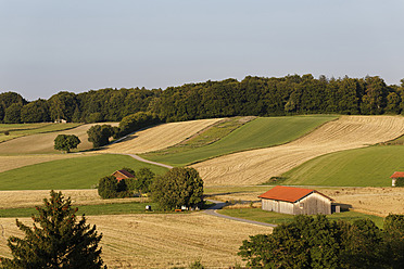 Germany, Bavaria, Cultivated landscape in Andechs - SIEF002875