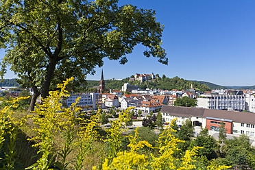 Deutschland, Baden Württemberg, Ansicht von Schloss Hellenstein in Heidenheim an der Brenz - WDF001311