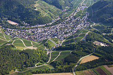 Europa, Deutschland, Rheinland-Pfalz, Blick auf den Weinberg bei Dernau - CSF015932