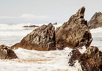 Portugal, Blick auf den Strand - WVF000263