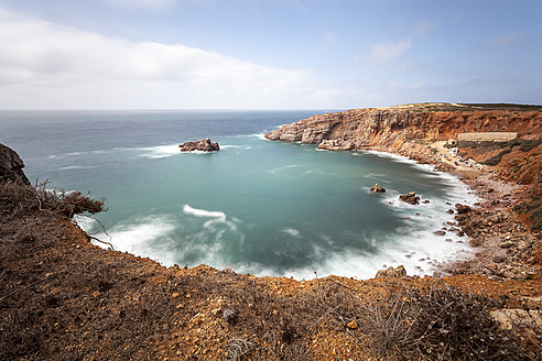 Portugal, Blick auf die Küstenlinie - WVF000278