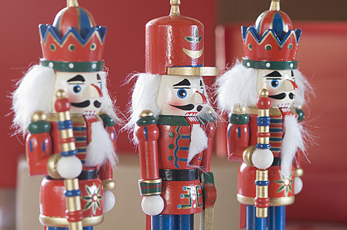 Close up of Nutcracker figurines - ASF004674