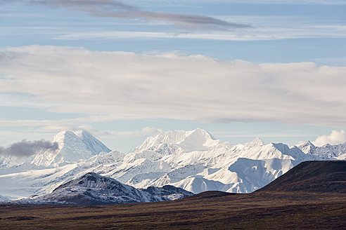 USA, Alaska, Blick auf Alaska Range - FOF004455