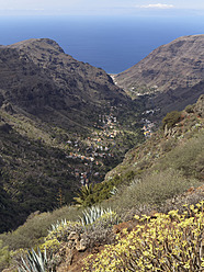 Europa, Spanien, La Gomera, Blick auf Valle Gran Rey - SIEF003036
