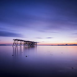 United Kingdom, Scotland, View of Firth of Forth - SMAF000034