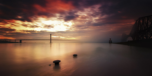 Vereinigtes Königreich, Schottland, Blick auf Firth of Forth - SMAF000033