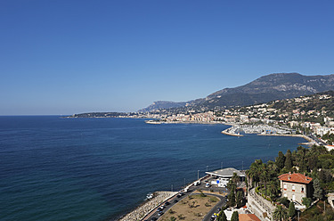 Frankreich, Blick auf die Côte d'Azur - GWF002025