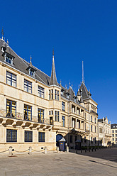Luxemburg, Blick auf den Großherzoglichen Palast - WDF001364