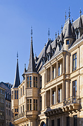 Luxemburg, Blick auf den Großherzoglichen Palast - WDF001396