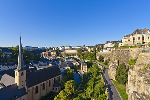 Luxembourg, View of Neumunster Abbey - WDF001399