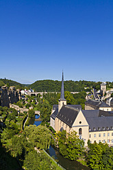 Luxemburg, Blick auf die Abtei Neumunster - WDF001405