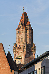 Deutschland, Saarland, Blick auf St. Johann - WDF001429