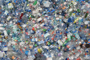 Deutschland, Recycling von leeren Plastikflaschen - ASF004700