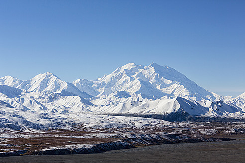 USA, Alaska, Blick vom Eielson Visitor Center im Denali National Park - FOF004500