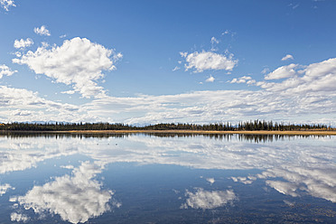 USA, Alaska, Blick auf den Yarger Lake - FO004622