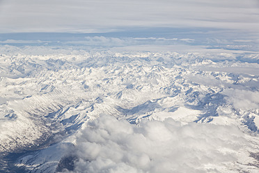 USA, Alaska, Blick auf Alaska Range - FOF004671