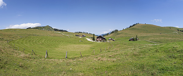 Austria, View of alp pasture at Postalm - WW002601