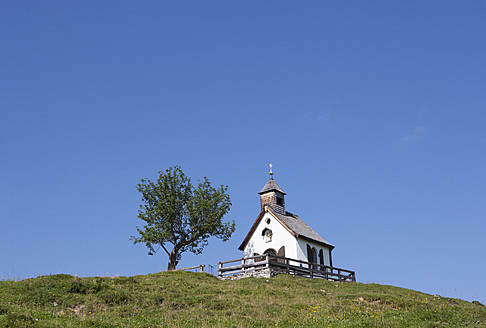 Österreich, Blick auf die Postalmkapelle - WW002608