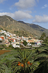 Spanien, La Gomera, Blick auf Vallehermoso - SIE003166