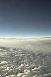 View of clouds out of aeroplane - DBF000230