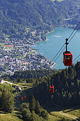 Austria, Salzkammergut, Zwolferhorn cable car at St. Gilgen - SIE003230