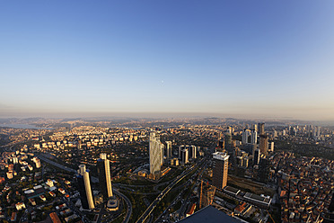 Europa, Türkei, Istanbul, Blick auf das Finanzviertel in Levent - SIE003205