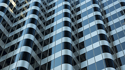 USA, Kalifornien, San Francisco, Blick auf ein Bürogebäude in der Market Street - DJG000030