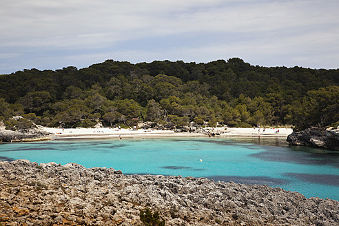 Spanien, Menorca, Blick auf Cala en Turqueta an der Südküste - MS002757