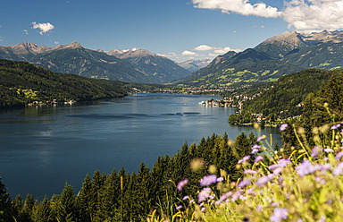 Österreich, Kärnten, Blick auf den Millstatter See - HH004326